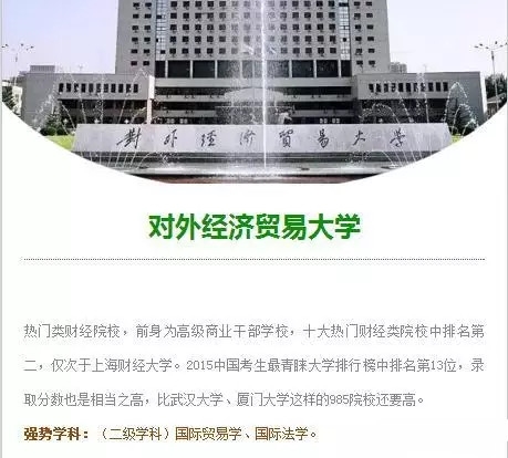 对外经济贸易大学