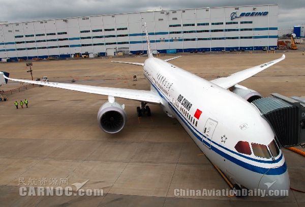 上半年中国航企引进171架飞机 总规模2795架