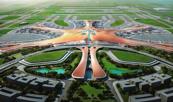 北京新机场136栋安置房主体结构完工