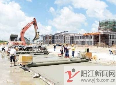 阳江市合山机场一期改扩建工程今年6月验收