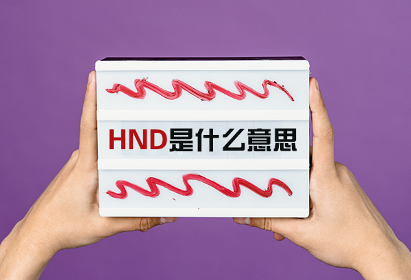hnd是什么意思 hnd项目是什么