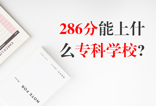 286分能上什么专科学校